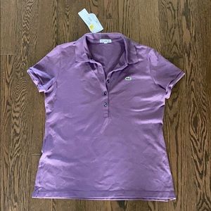 Lacoste Purple Polo